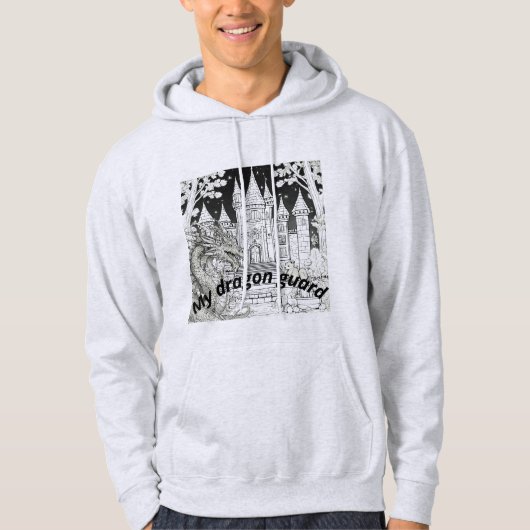 Mijn drakenbewaker hoodie (Voorkant)
