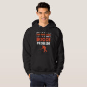 Mijn Drankteam Heeft Een Bocce Probleem Bocce Bal Hoodie (Voorkant volledig)