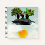 Mijn drie apen notitieboek (Voorkant)