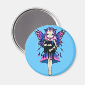 "Mijn drie Katten" magneet (Voorkant / Achterkant)