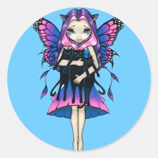 "Mijn drie Katten" Sticker (Voorkant)