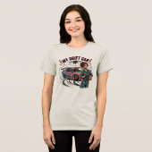 Mijn drift auto heeft meer problemen dan mijn ex Tri-Blend shirt (Voorkant volledig)
