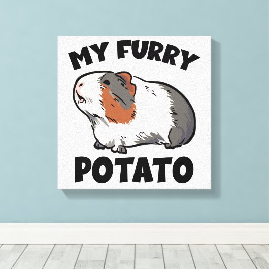 Mijn drijfmestvarkens canvas afdruk (Insitu (Houten vloer))