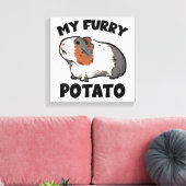 Mijn drijfmestvarkens canvas afdruk (Insitu (Woonkamer))