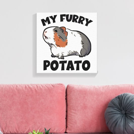 Mijn drijfmestvarkens canvas afdruk (Insitu (Woonkamer))