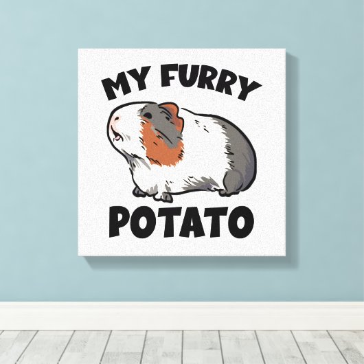 Mijn drijfmestvarkens canvas afdruk (Insitu (Houten vloer))