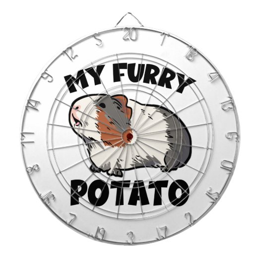Mijn drijfmestvarkens dartbord (Voorkant)