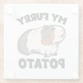 Mijn drijfmestvarkens glazen onderzetter (Achterkant)