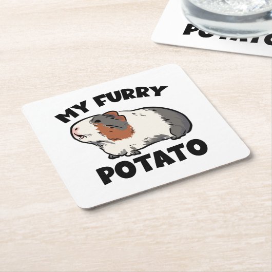 Mijn drijfmestvarkens kartonnen onderzetters (Schuin)