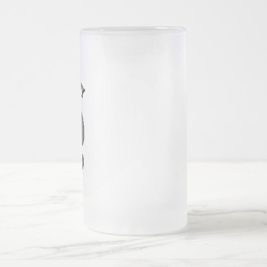 Mijn drijfmestvarkens matglas bierpul (Center)