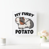 Mijn drijfmestvarkens vierkante klok (Huis)