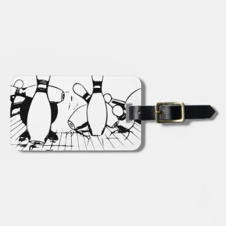 Mijn drink team heeft een bowlingprobleem bagagelabel