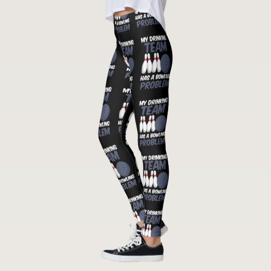 Mijn Drink team heeft een geweldig probleem Leggings (Links)