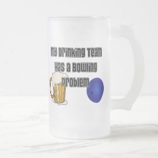 Mijn Drink team heeft een geweldig probleem Matglas Bierpul