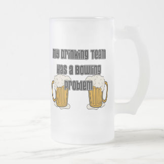 Mijn Drink team heeft een geweldig probleem Matglas Bierpul