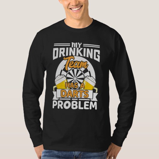 Mijn Drink team heeft een kunstprobleem-kunstspele T-shirt (Voorkant)