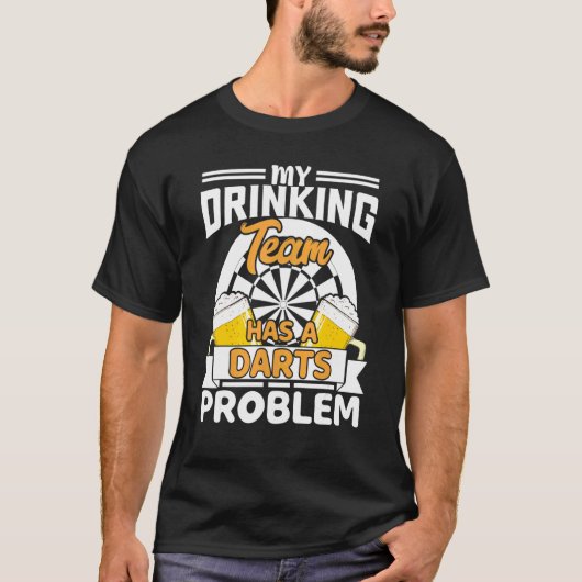 Mijn Drink team heeft een kunstprobleem-kunstspele T-shirt (Voorkant)