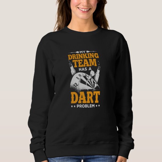 Mijn Drink team heeft een kunstprobleem Trui (Voorkant)