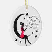 Mijn dromen  keramisch ornament (Rechts)