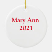 Mijn dromen  keramisch ornament (Achterkant)