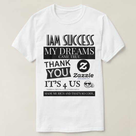 MIJN DROMEN KWAMEN UIT T-SHIRT (Design voorkant)
