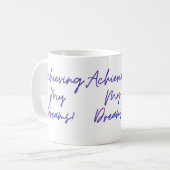 Mijn dromen Mok bereiken (Voorkant links)