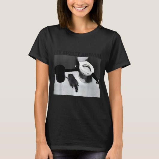 Mijn dronken wasbeest grap meme t-shirt (Voorkant)