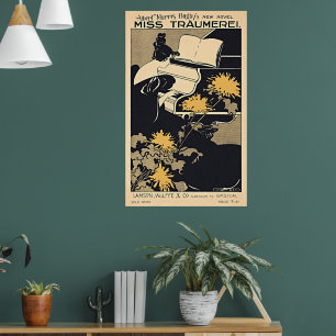 Mijn Droom - Art Nouveau Antiek Poster