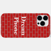 Mijn droom telefoon iphone 14 pro max bedrukt mate Case-Mate iPhone case (Achterkant (horizontaal))