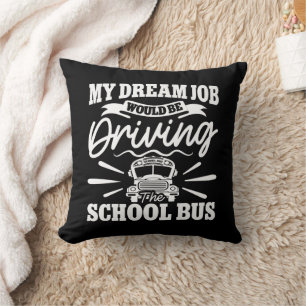 Mijn droombaan zou het besturen van de schoolbus g kussen