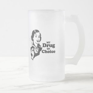 MIJN DRUG VAN KEUZE T-shirt Matglas Bierpul
