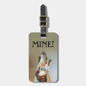 MIJN (dubbelzijdig) Bagagelabel (Voorkant verticaal)