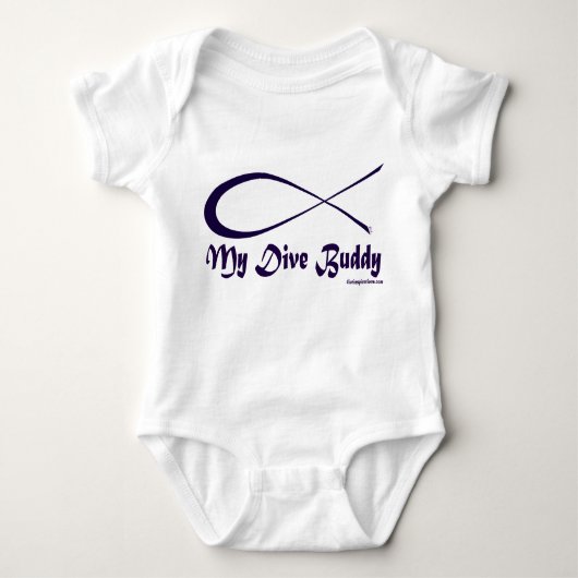 Mijn duikboeddy Creeper Romper (Voorkant)