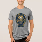 Mijn Duikerveteraan Tri-Blend Shirt (Voorkant)