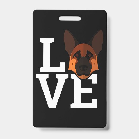 Mijn Duitse herder Badge (Voorzijde)