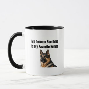 Mijn Duitse Herder Is Mijn Favoriete Mens Mok