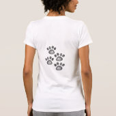 Mijn Duitse Shepard is mijn persoonlijke trainer T-shirt (Achterkant)