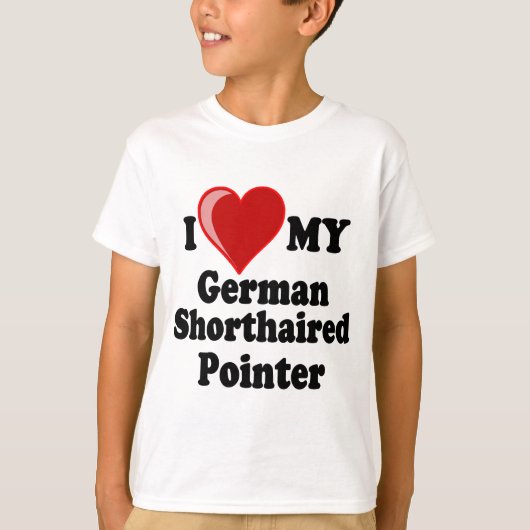 Mijn Duitse Shorthaired Pointer Dog T-shirt (Voorkant)