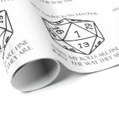 Mijn Dungeon Master Cadeaupapier (Rol Hoek)