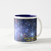 Mijn echte waarde tweekleurige koffiemok (Voorkant rechts)