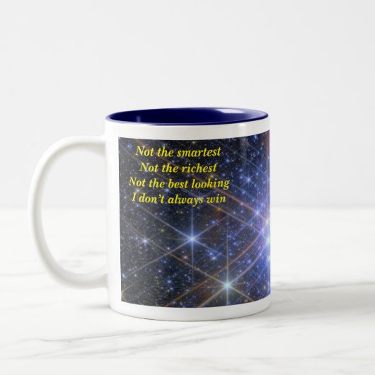 Mijn echte waarde tweekleurige koffiemok (Links)