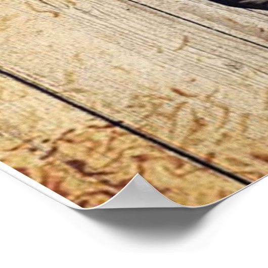 Mijn echtgenoot Gift | Brief voor hem | Poster (Hoek)