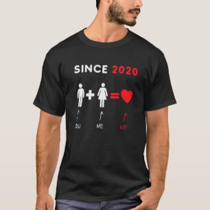Mijn echtgenoot koppel of gehuwd sinds 2020 hou ik t-shirt