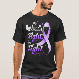 Mijn echtgenoot vecht is mijn anti-epilepsiegerthe t-shirt