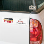 Mijn echtgenoot veroverde Bumpersticker Stroke (Op Truck)