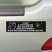 Mijn eed bumpersticker (Op auto)