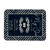 MIJN ÉÉN heeft mij een stambal Afrikaanse bruiloft Magneet (Horizontaal)