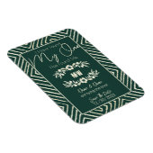 MIJN ÉÉN heeft mij een stambal Afrikaanse bruiloft Magneet (Rechterzijde)