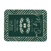 MIJN ÉÉN heeft mij een stambal Afrikaanse bruiloft Magneet (Horizontaal)