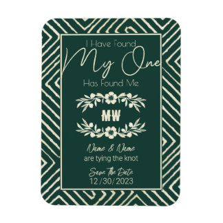 MIJN ÉÉN heeft mij een stambal Afrikaanse bruiloft Magneet